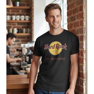 Hard Rock Cafe T Shirt Vintage San Francisco Single Stitch Made In USA Size XL